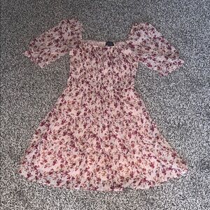Floral Pink Dress